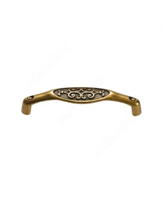 Furniture handle-bracket 128mm, Bronze