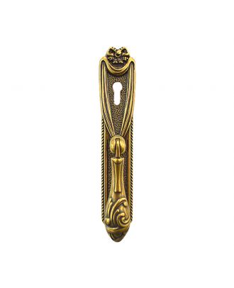 Classic Furniture Pendant Handle With Key Slot 14.5Cm, Oxide