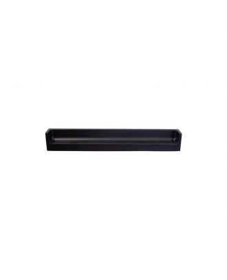 Furniture Recessed Handle 17cm, Matt black