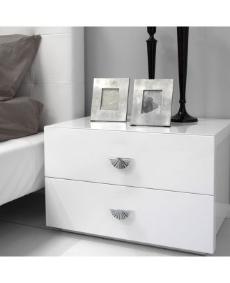 Furniture Knob 1/2 circle 50MM, Polished Chrome