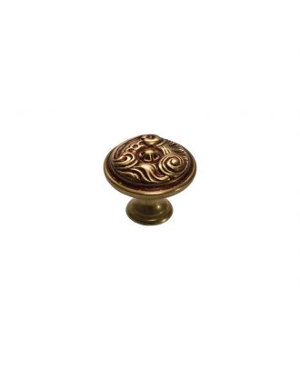 Classic Furniture handle-button 30 mm, Oxide