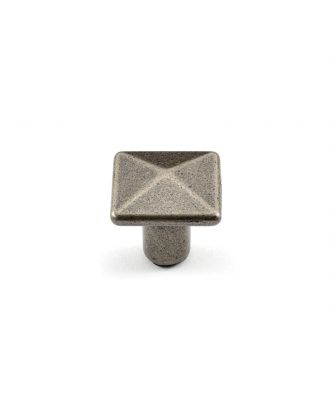 Classic Furniture handle-button 26 mm, Old Silver