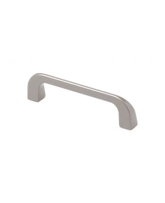 CLIP, modern and minimal design Handle 96 mm, Mat chrome painted