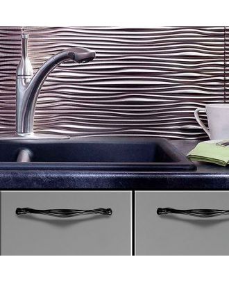 Barocca - Furniture Handle 128 MM, Matt Black