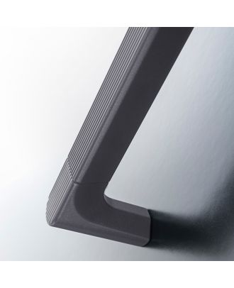 AQUA - Furniture aluminum pull handle 800 mm, Cool grey silk effect finish