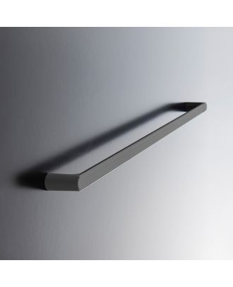 AQUA - Furniture aluminum pull handle 800 mm, Cool grey silk effect finish