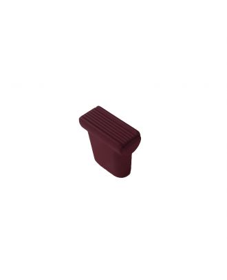 Riva Rama - Furniture knob, Bordeaux silk effect finish