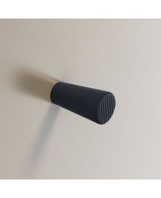 Aqua Rama - Furniture knob Ø12 mm, Cool grey silk effect finish