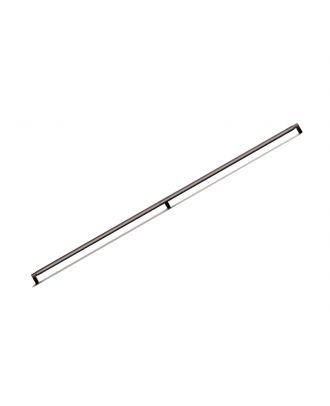 Trama plus - Furniture Pull handle 1200 mm, Cool grey silk effect finish