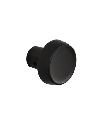 Caligola - Modern round wall hook for clothes, Ardesia Shimmer Finish