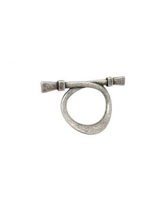 Furniture Round Handle 64Mm, Old Silver