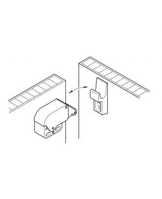 Mini-Latch Spring Catch For Cabinet Doors, Nickel