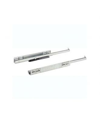 QUADRO drawer runners 50 cm for wooden drawers with silent system load capacity 30 kg