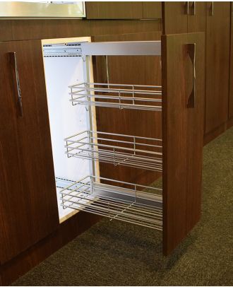 Pull Out Lower Units 30 Cm With 3 Baskets Left