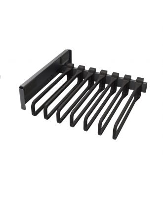 Kesseböhmer Trouser hanger side pull-out with 7 hangers, Conero, W 457 mm, D 475 mm, Black