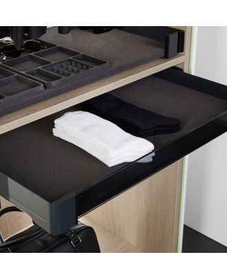 Kesseböhmer - Conero Interior filling for the bottom of the drawer W 762 mm, D 475 mm, Black