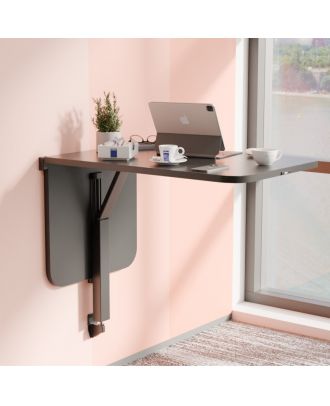 Kesseböhmer folding Table support TOPSWING without tops for tabletop width 600-800mm, black