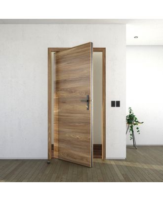 Flush hinge for double or single action wooden doors Max load 65 kg