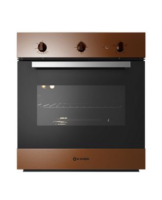 Smalvic Oven 60 Cm Con. Gas Electric Stainless Steel