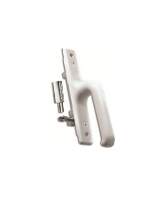 DOMUS - lock and cremon DSL including the Super Kit for Sliding Aluminum Windows, White