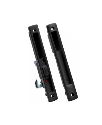 Domus - Kliklok lock for sliding aluminium doors & windows, Black