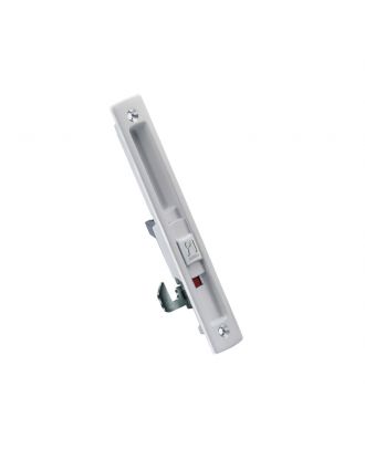 Domus - Kliklok lock for sliding aluminium doors & windows, White