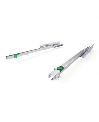 Soft closing slide-drawer Single extension 45 cm