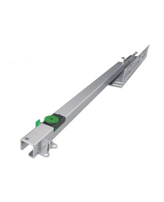 Soft closing slide-drawer Single extension 55 cm