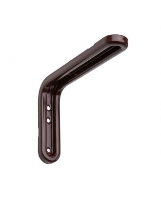 Steel Shelf holder 30 cm, Brown