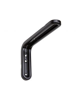 Brackets By Pressed Steel. Lacquering By Epoxy Powders, 25 Cm Black