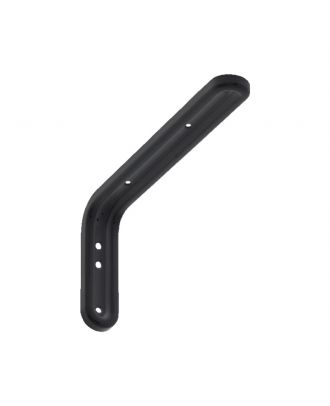 Steel Shelf holder 30 cm, Black