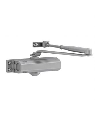 TESA - CT500 door closer for lightweight aluminium and PVC doors. Silver
