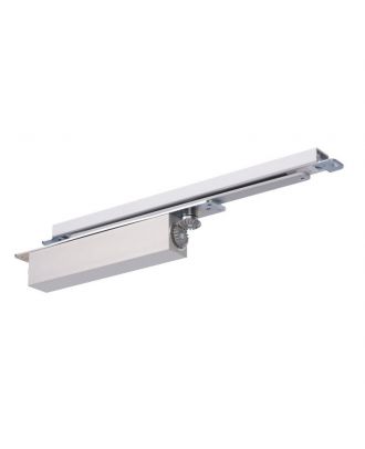 Concealed door closer 80kg, Silver