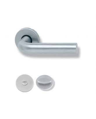 TESA - Vector bathroom door handle stainless steel