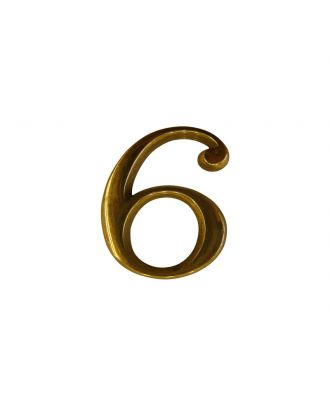 Door Number (6) - Gold