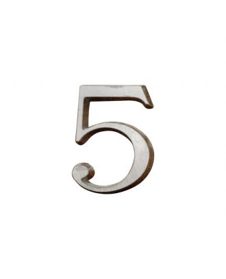 Door Number (5) - Silver