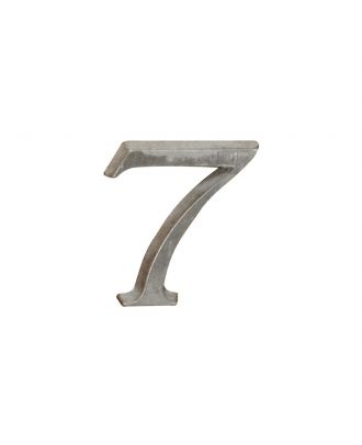Door Number (7) - Silver
