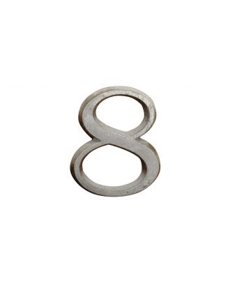 Door Number (8) - Silver