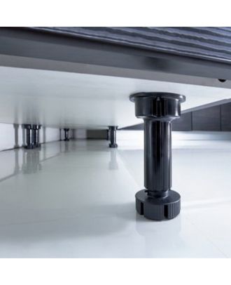 Adjustable plastic leg with quick fit 10 CM