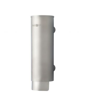 Manual liquid soap dispenser 300 ml stainless steel. Satin finish