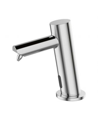 Countertop liquid soap dispenser with infrared-sensor 1000 ml in chrome-plated brass