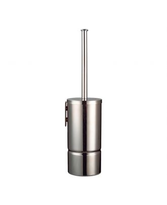 Toilet Brush With Wall Support Stainless Steel