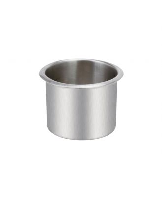 Trim Ring For Wastebasket Hole In Countertop, Stainless Steel