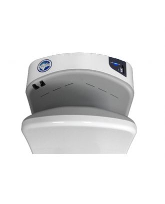 NOFER - Hand dryer V-JET Triblade silver grey color