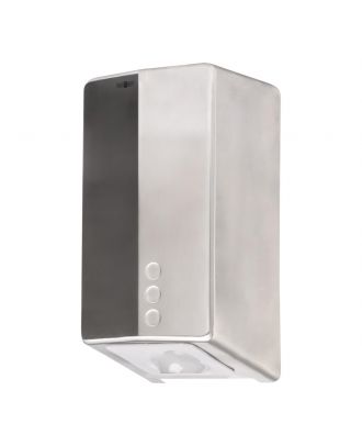FUGA EVO stainless steel hand dryer with electronic sensor. Satin finish