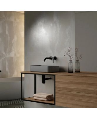 Ceramcolor RECTANGLE countertop washbasin 50x12 cm, Matt Anthracite