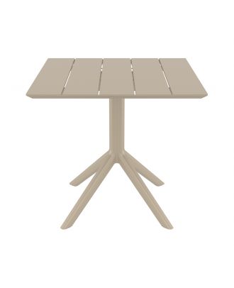 SIESTA - Paris Table 80 cm Square, Beige