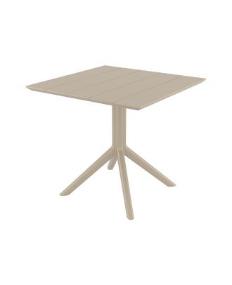 SIESTA - Paris Table 80 cm Square, Beige