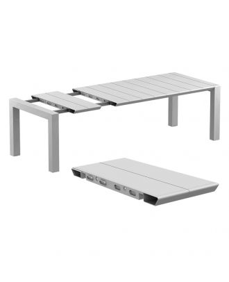 Siesta - Vegas An extendable rectangular Table 180/220, for indoor & outdoor, White