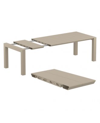 Siesta - Vegas An extendable rectangular Table 180/220, for indoor & outdoor, Beige